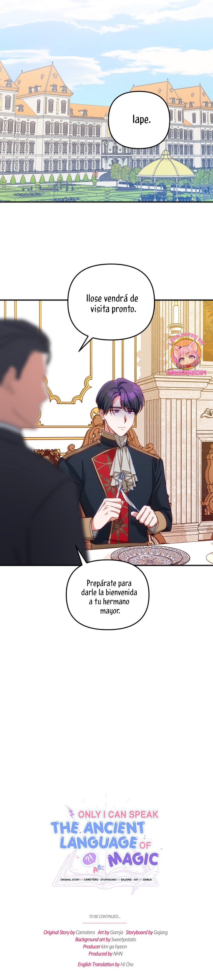 Sólo yo puedo hablar el antiguo lenguaje de la magia Capítulo 42 - Página 32