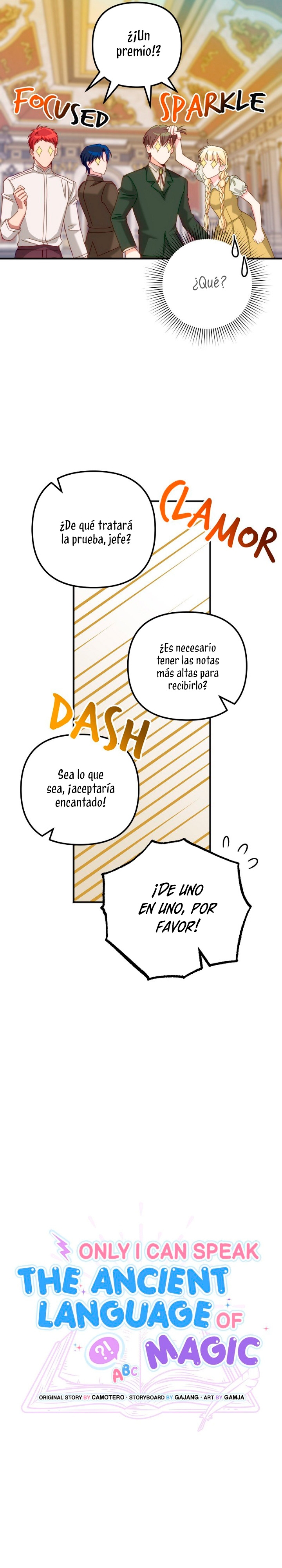 Sólo yo puedo hablar el antiguo lenguaje de la magia Capítulo 42 - Página 6