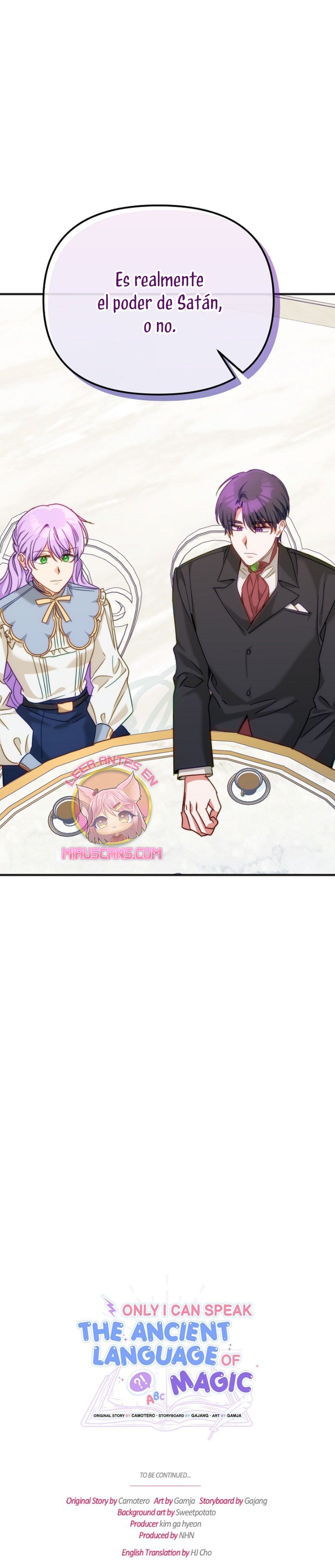 Sólo yo puedo hablar el antiguo lenguaje de la magia Capítulo 46 - Página 32