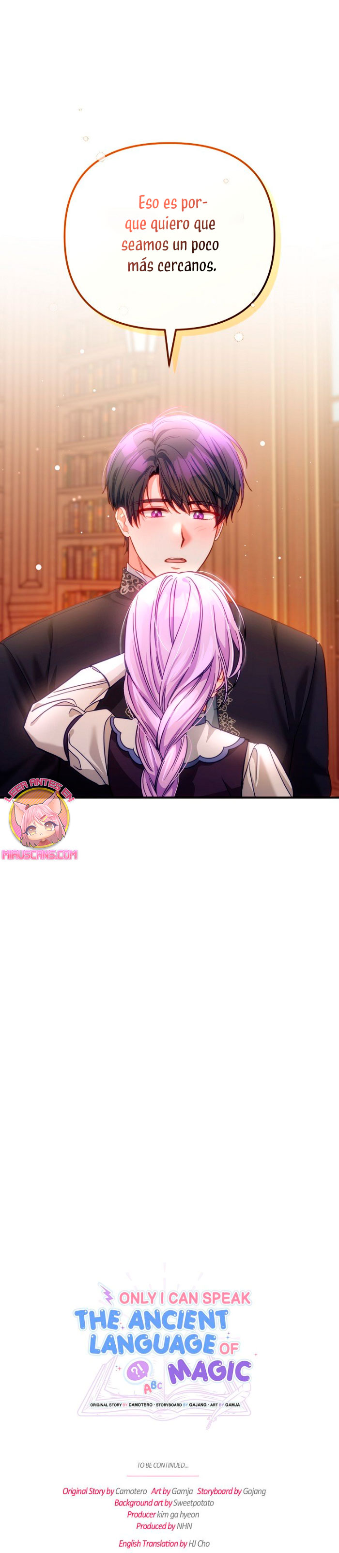 Sólo yo puedo hablar el antiguo lenguaje de la magia Capítulo 49 - Página 35