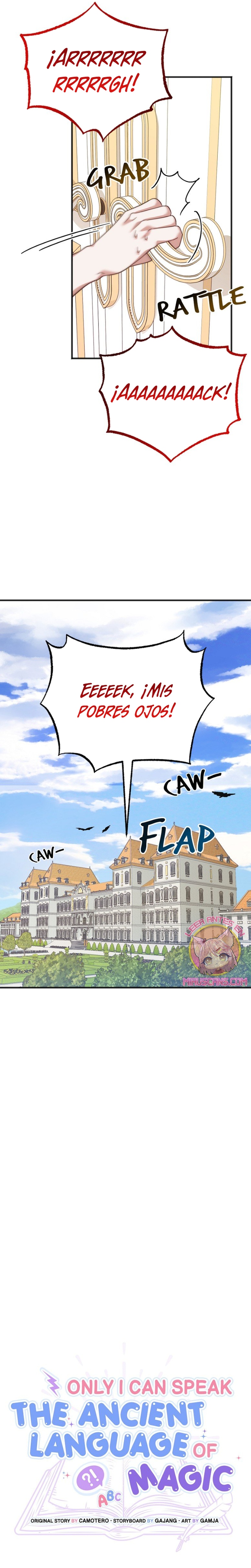 Sólo yo puedo hablar el antiguo lenguaje de la magia Capítulo 55 - Página 5