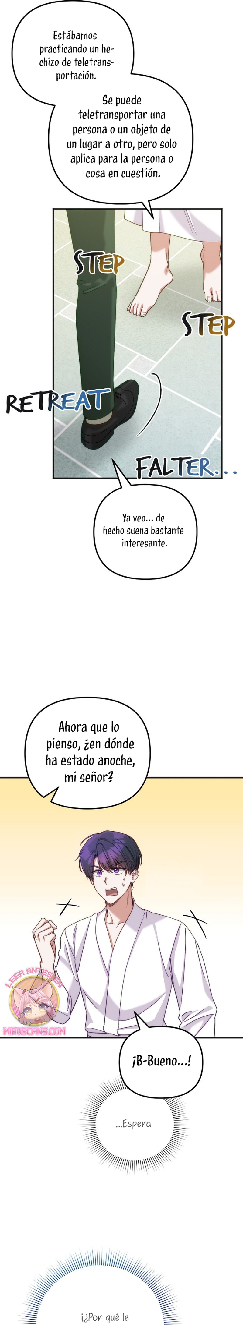 Sólo yo puedo hablar el antiguo lenguaje de la magia Capítulo 55 - Página 8