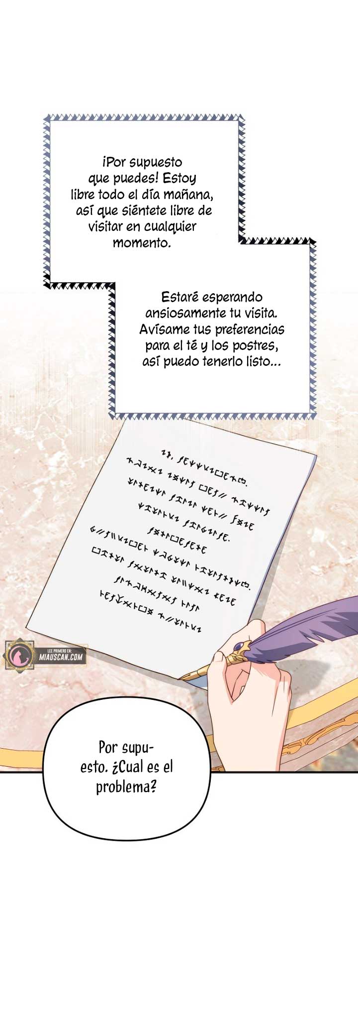 Sólo yo puedo hablar el antiguo lenguaje de la magia Capítulo 6 - Página 35