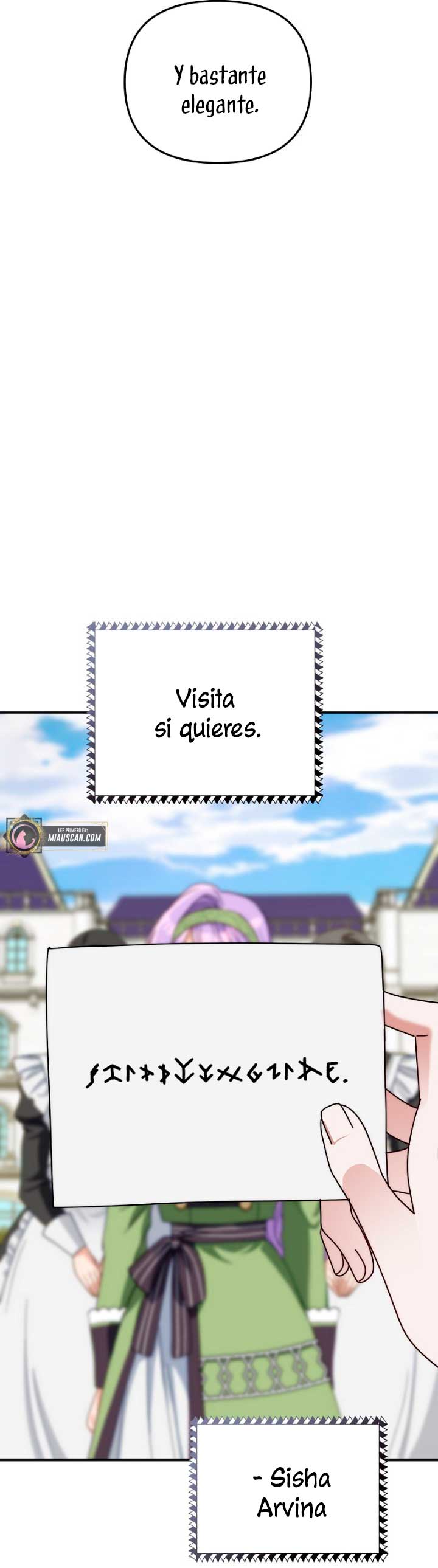 Sólo yo puedo hablar el antiguo lenguaje de la magia Capítulo 6 - Página 40