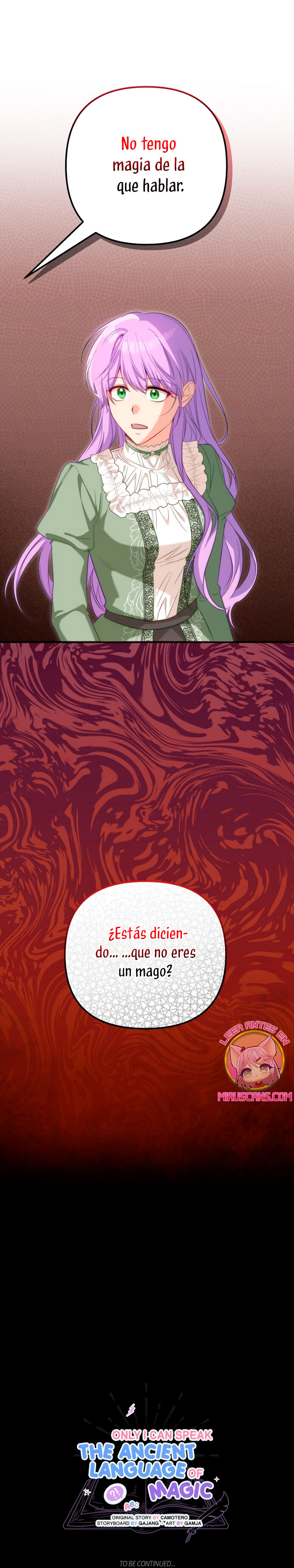 Sólo yo puedo hablar el antiguo lenguaje de la magia Capítulo 75 - Página 30