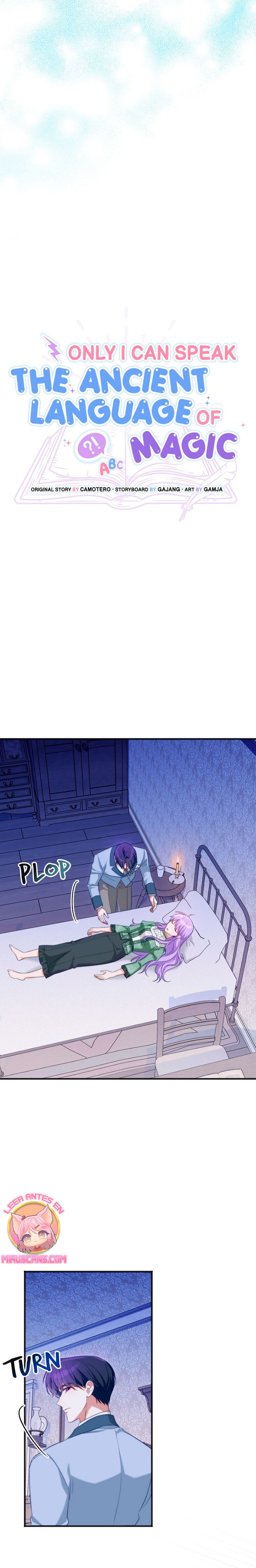 Sólo yo puedo hablar el antiguo lenguaje de la magia Capítulo 75 - Página 5