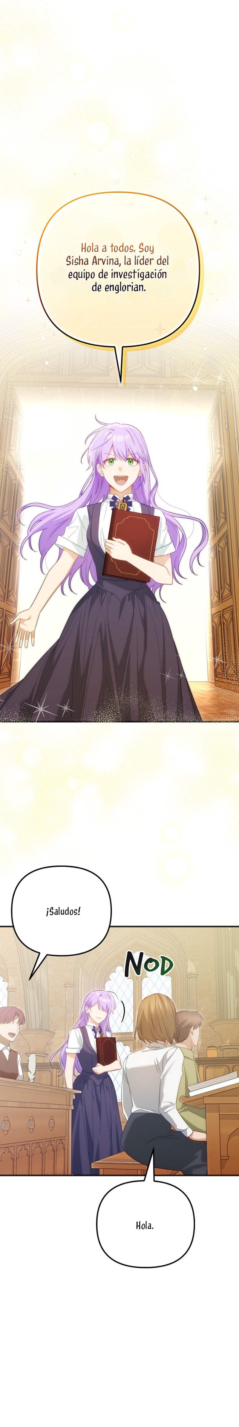 Sólo yo puedo hablar el antiguo lenguaje de la magia Capítulo 77 - Página 18