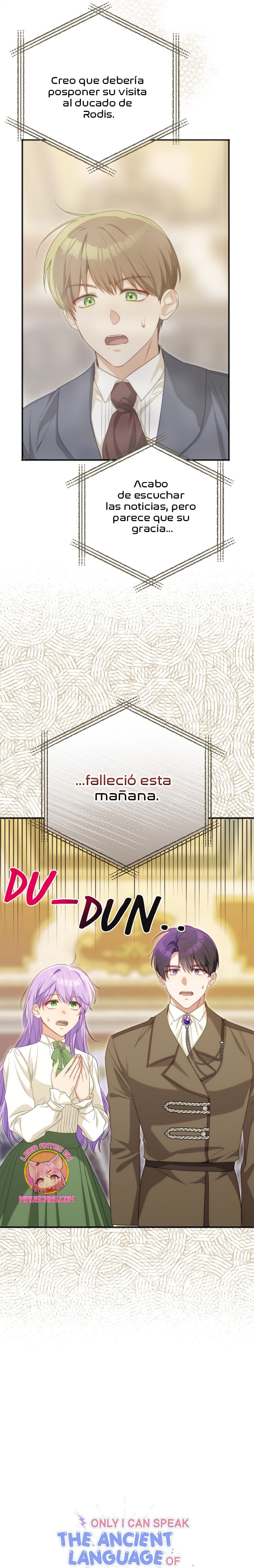 Sólo yo puedo hablar el antiguo lenguaje de la magia Capítulo 79 - Página 32