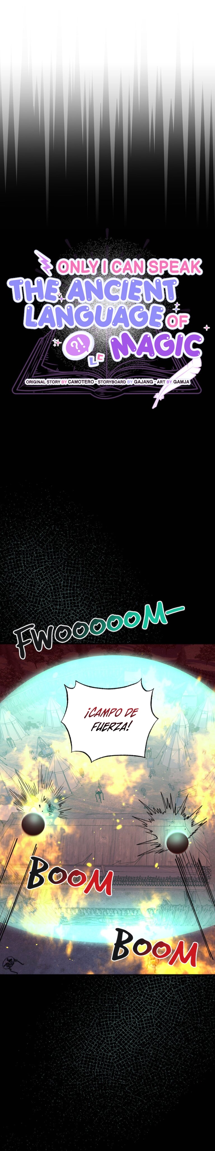 Sólo yo puedo hablar el antiguo lenguaje de la magia Capítulo 88 - Página 12