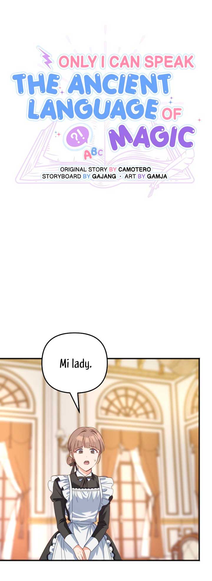 Sólo yo puedo hablar el antiguo lenguaje de la magia Capítulo 9 - Página 3