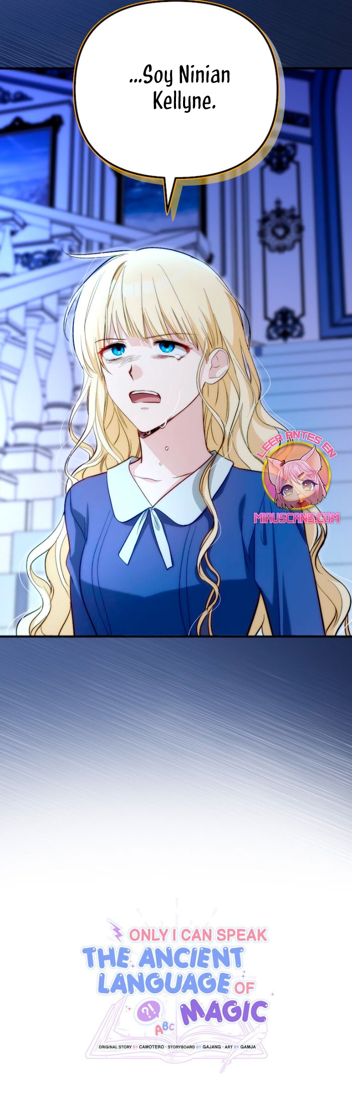 Sólo yo puedo hablar el antiguo lenguaje de la magia Capítulo 91 - Página 38