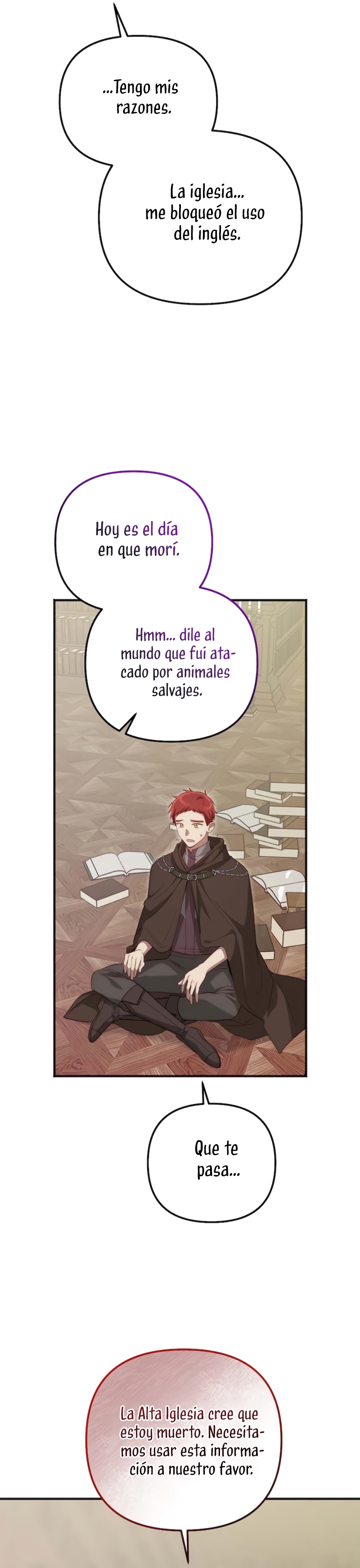 Sólo yo puedo hablar el antiguo lenguaje de la magia Capítulo 99 - Página 13