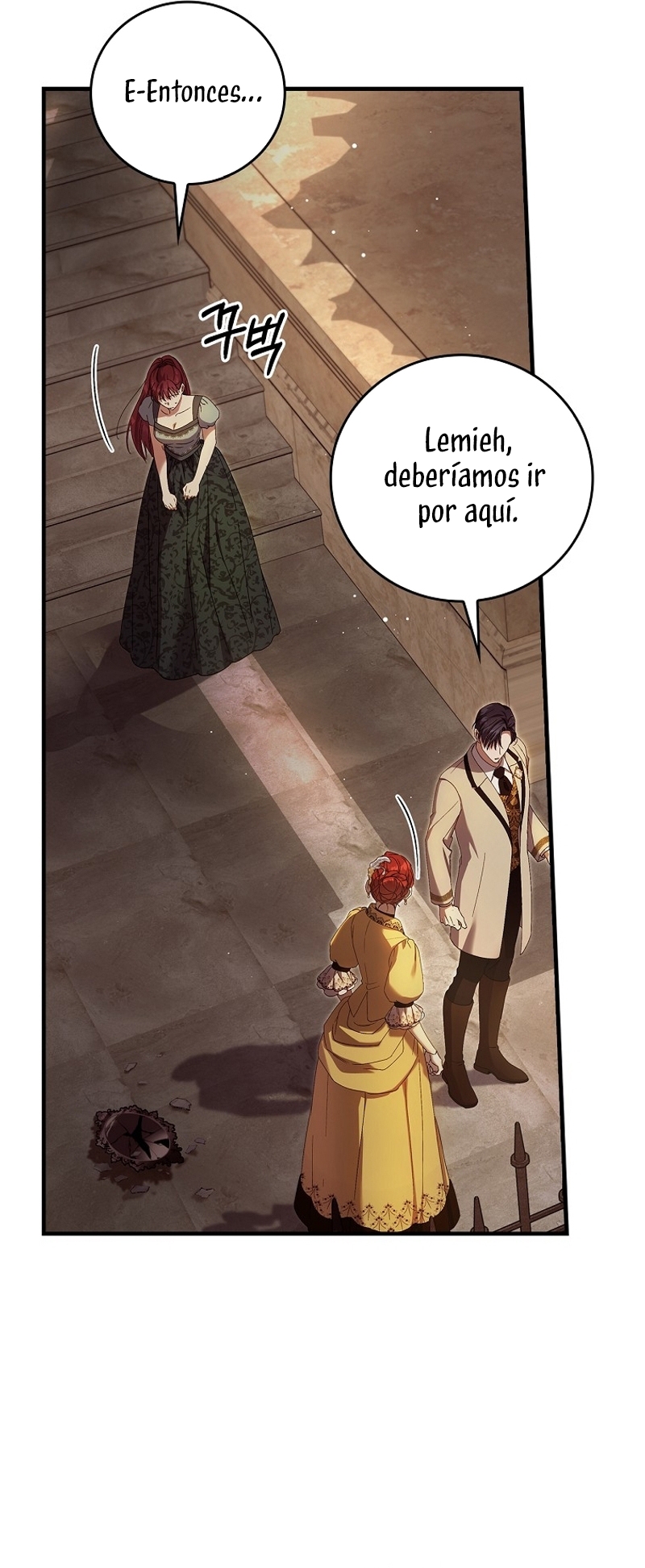 Como es algo que desconozco, ¿deberíamos separarnos, su majestad? Capítulo 25 - Página 32
