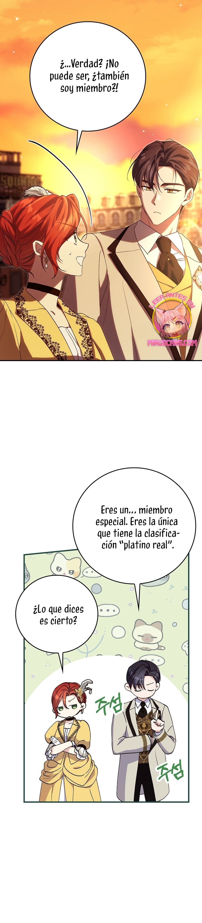 Como es algo que desconozco, ¿deberíamos separarnos, su majestad? Capítulo 25 - Página 35