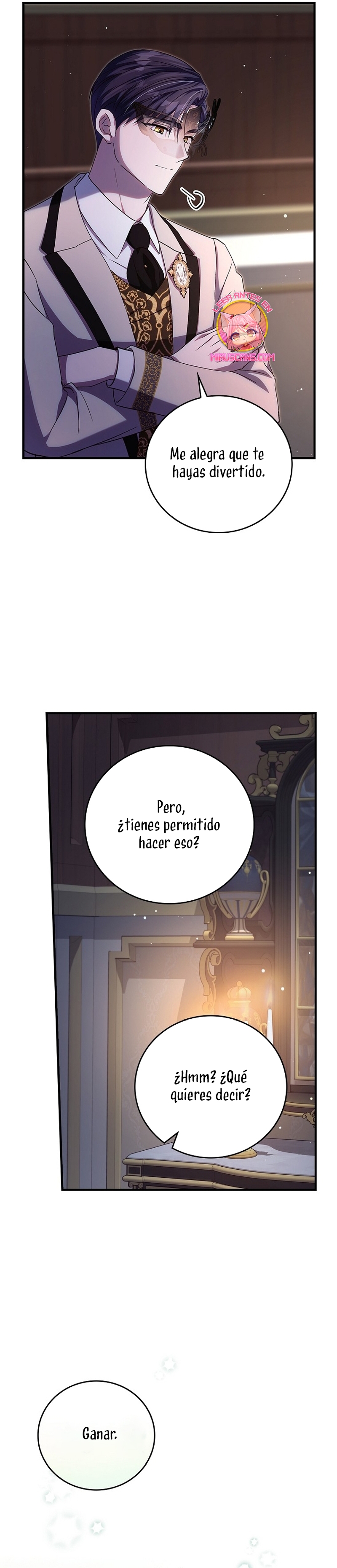 Como es algo que desconozco, ¿deberíamos separarnos, su majestad? Capítulo 27 - Página 21