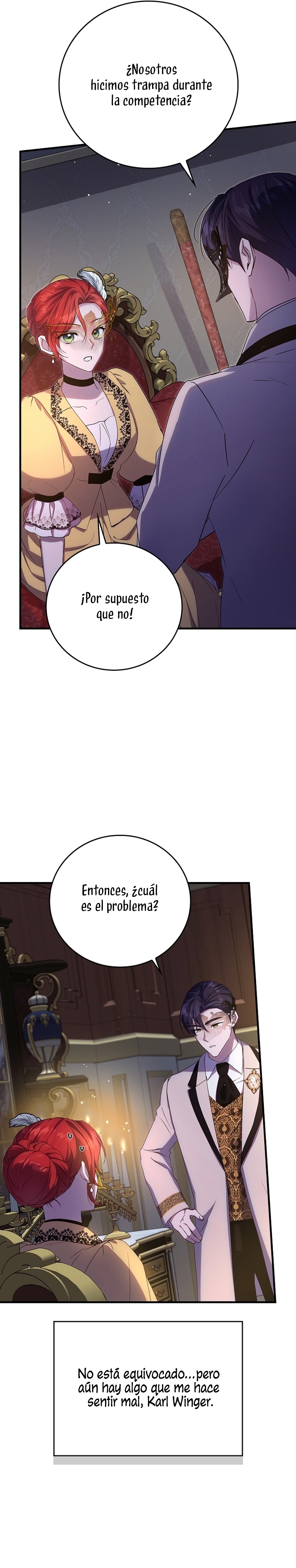 Como es algo que desconozco, ¿deberíamos separarnos, su majestad? Capítulo 27 - Página 25