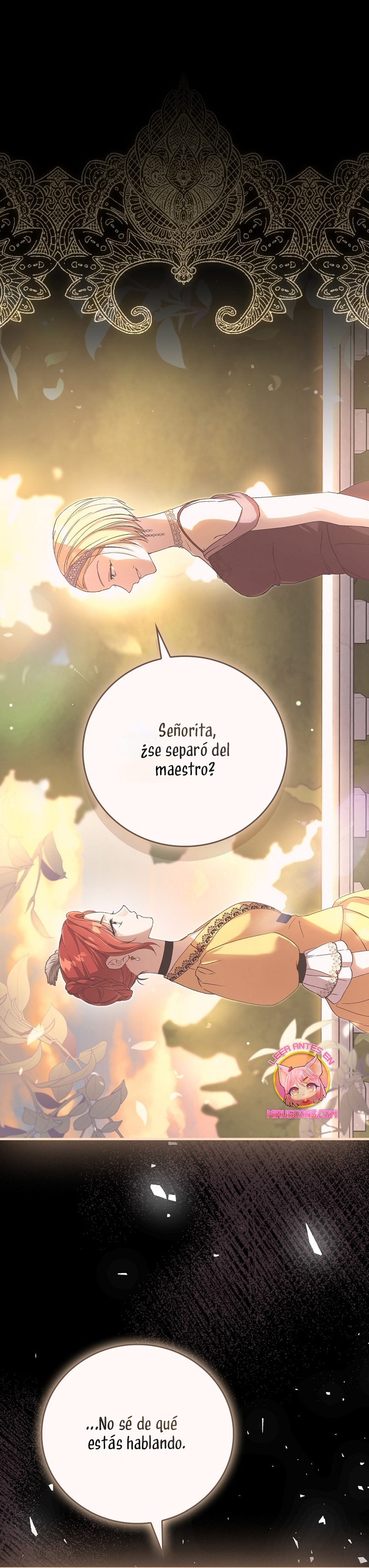 Como es algo que desconozco, ¿deberíamos separarnos, su majestad? Capítulo 29 - Página 15