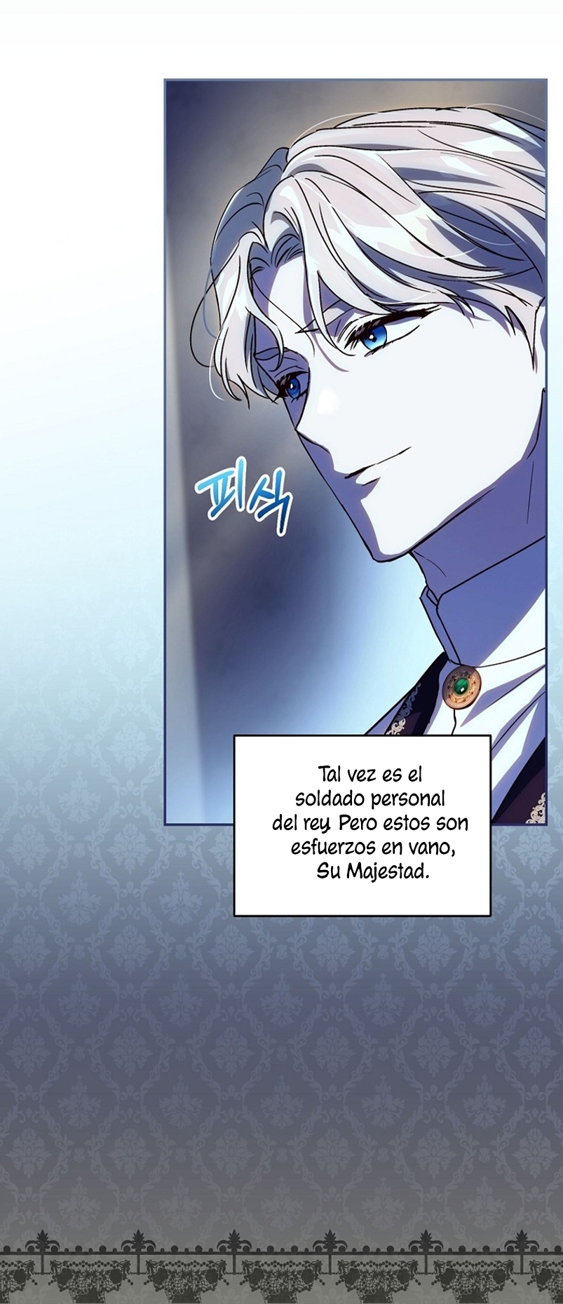 Como es algo que desconozco, ¿deberíamos separarnos, su majestad? Capítulo 33 - Página 23