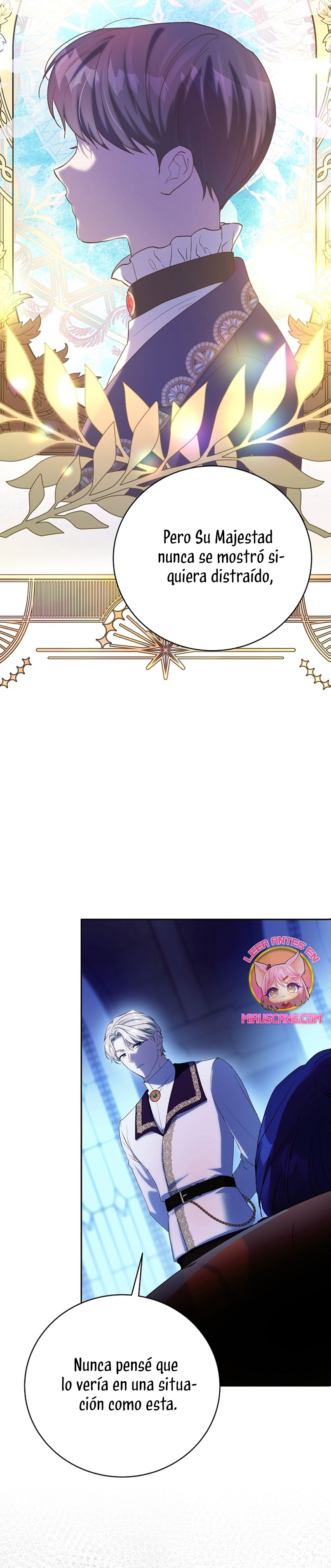 Como es algo que desconozco, ¿deberíamos separarnos, su majestad? Capítulo 33 - Página 32