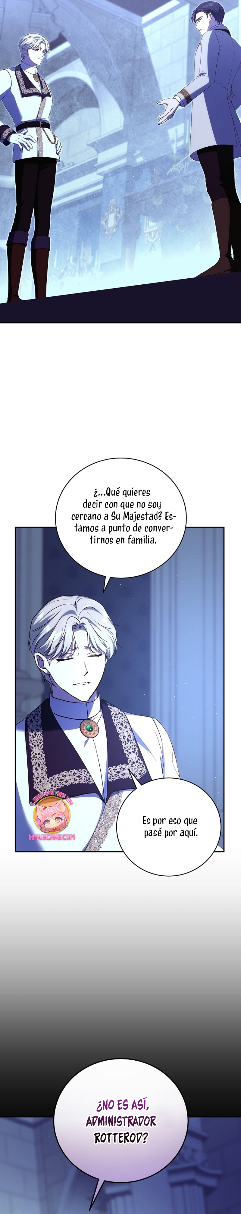 Como es algo que desconozco, ¿deberíamos separarnos, su majestad? Capítulo 35 - Página 14