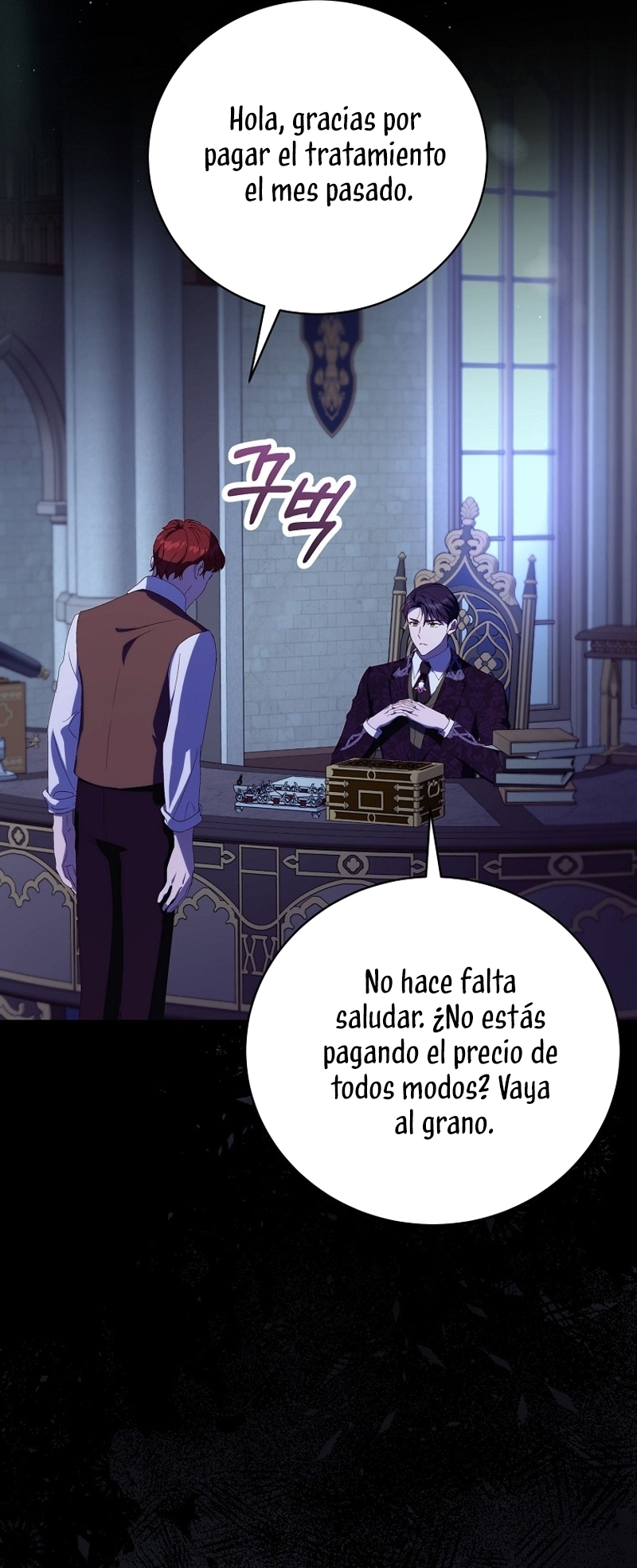 Como es algo que desconozco, ¿deberíamos separarnos, su majestad? Capítulo 38 - Página 23