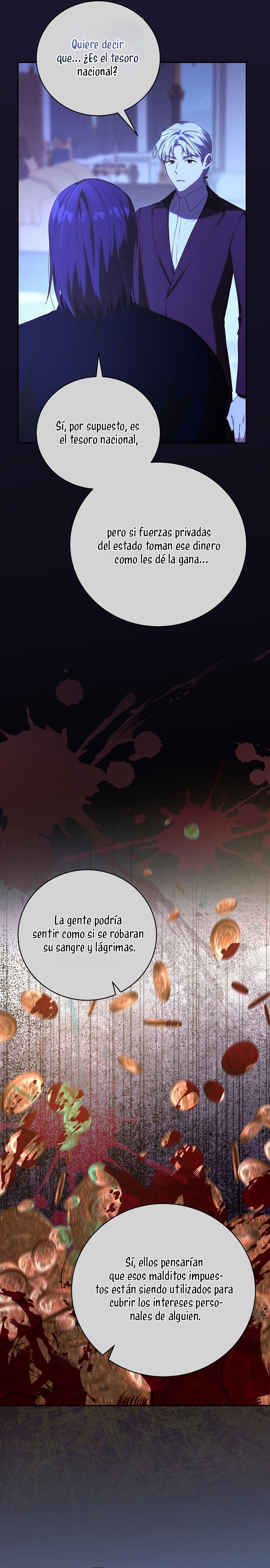 Como es algo que desconozco, ¿deberíamos separarnos, su majestad? Capítulo 39 - Página 13