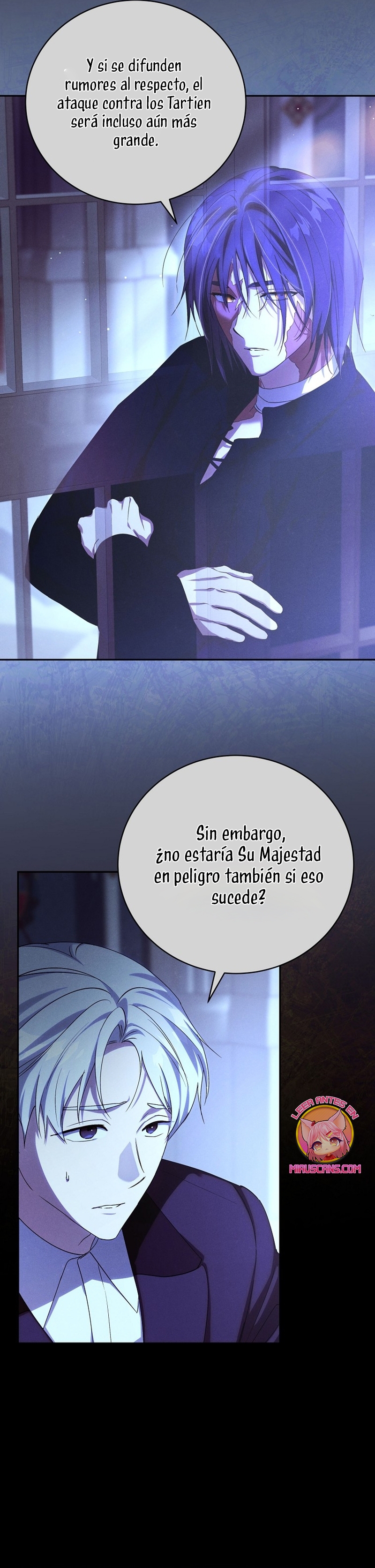 Como es algo que desconozco, ¿deberíamos separarnos, su majestad? Capítulo 39 - Página 14