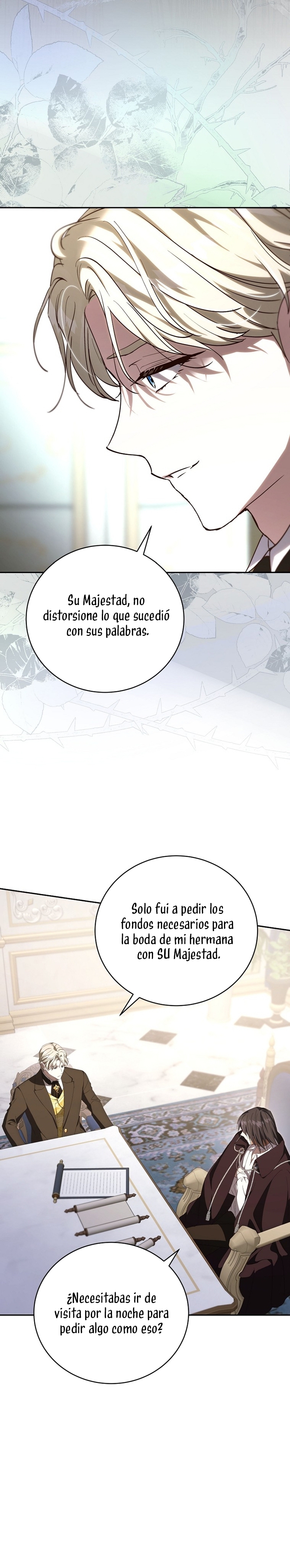 Como es algo que desconozco, ¿deberíamos separarnos, su majestad? Capítulo 39 - Página 18