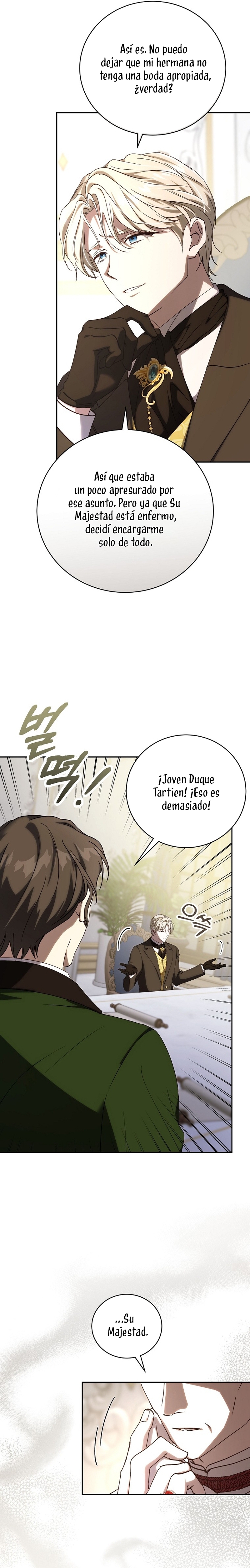 Como es algo que desconozco, ¿deberíamos separarnos, su majestad? Capítulo 39 - Página 19
