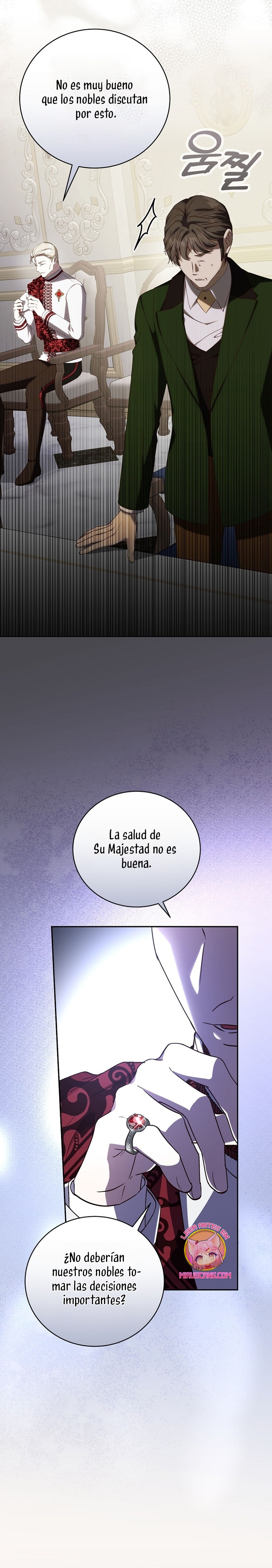 Como es algo que desconozco, ¿deberíamos separarnos, su majestad? Capítulo 39 - Página 20