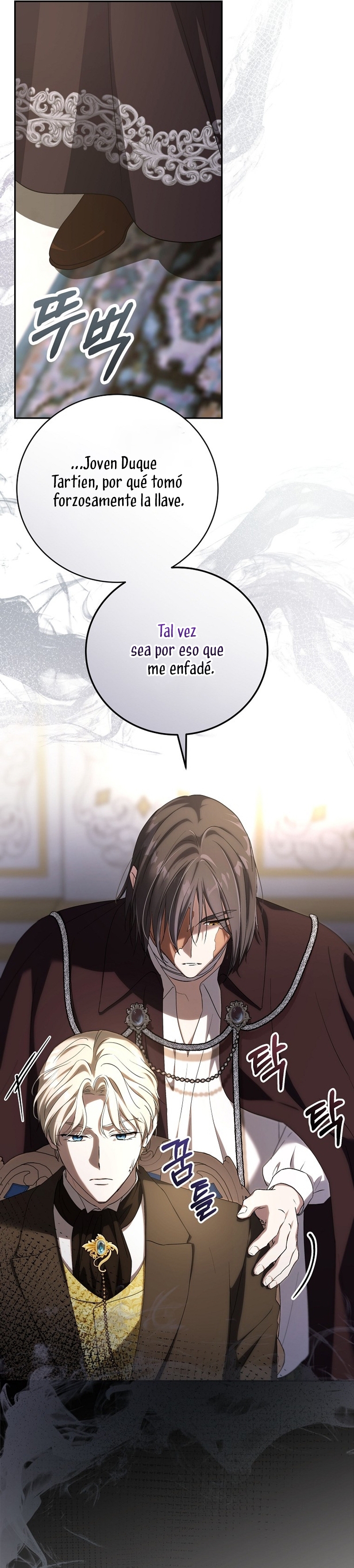 Como es algo que desconozco, ¿deberíamos separarnos, su majestad? Capítulo 39 - Página 23