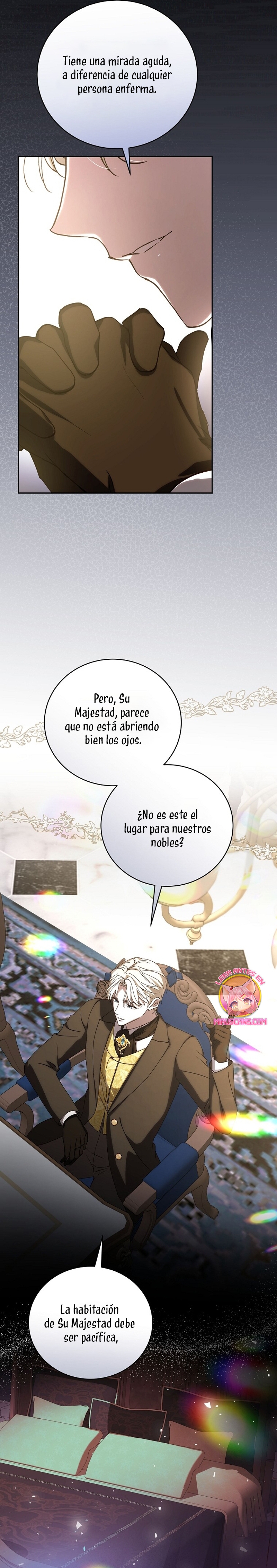 Como es algo que desconozco, ¿deberíamos separarnos, su majestad? Capítulo 39 - Página 8