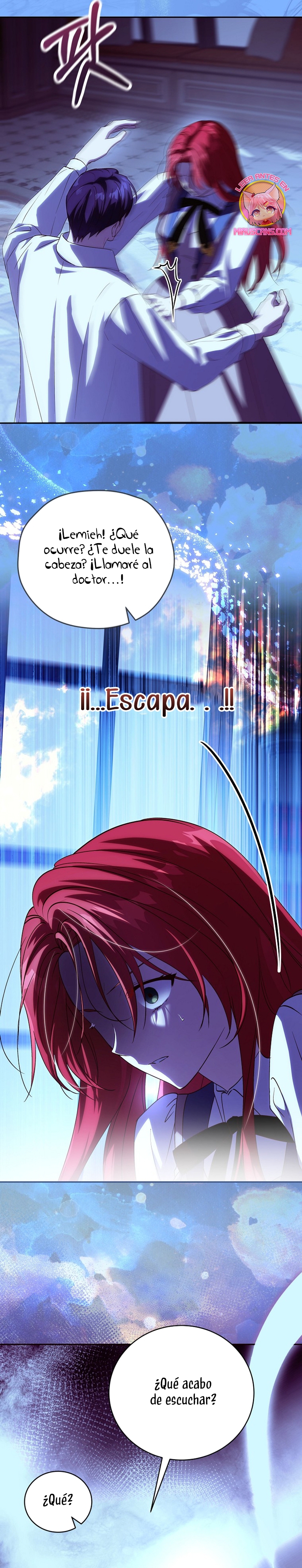 Como es algo que desconozco, ¿deberíamos separarnos, su majestad? Capítulo 40 - Página 17