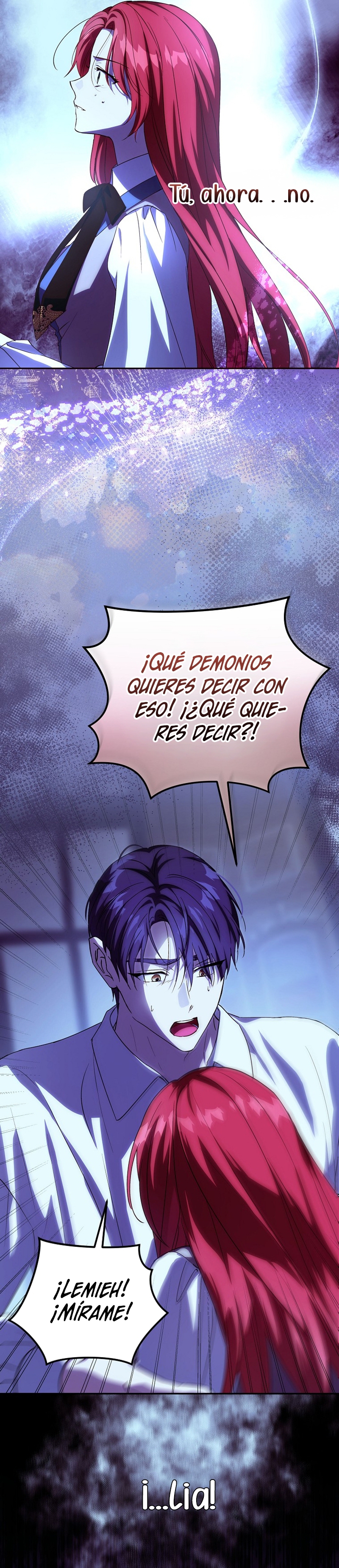 Como es algo que desconozco, ¿deberíamos separarnos, su majestad? Capítulo 40 - Página 18