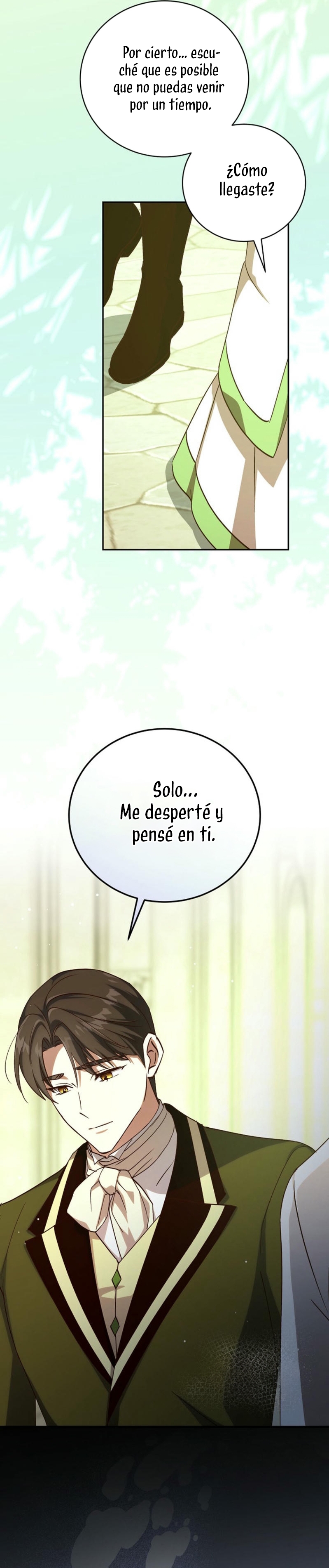 Como es algo que desconozco, ¿deberíamos separarnos, su majestad? Capítulo 42 - Página 22