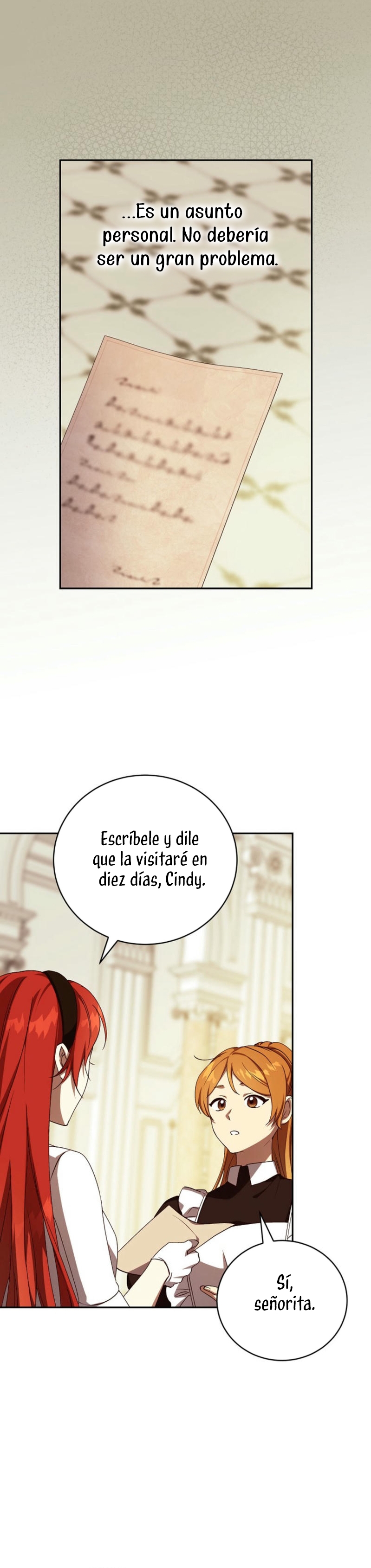 Como es algo que desconozco, ¿deberíamos separarnos, su majestad? Capítulo 42 - Página 33