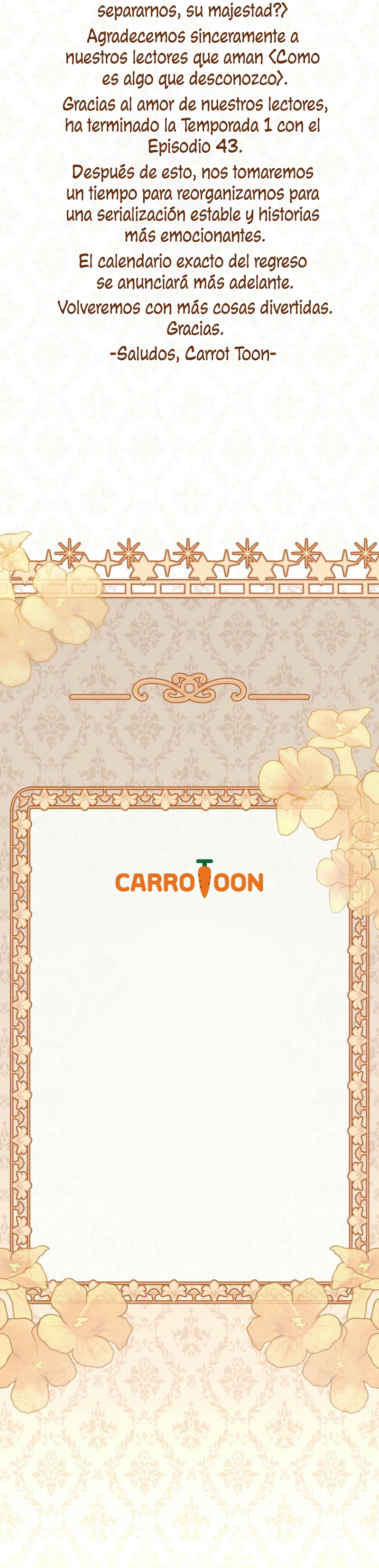 Como es algo que desconozco, ¿deberíamos separarnos, su majestad? Capítulo 43 - Página 33