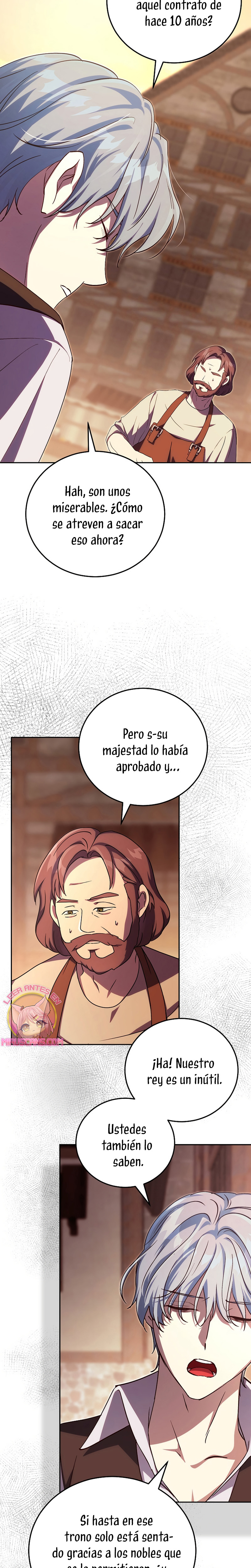 Como es algo que desconozco, ¿deberíamos separarnos, su majestad? Capítulo 46 - Página 19