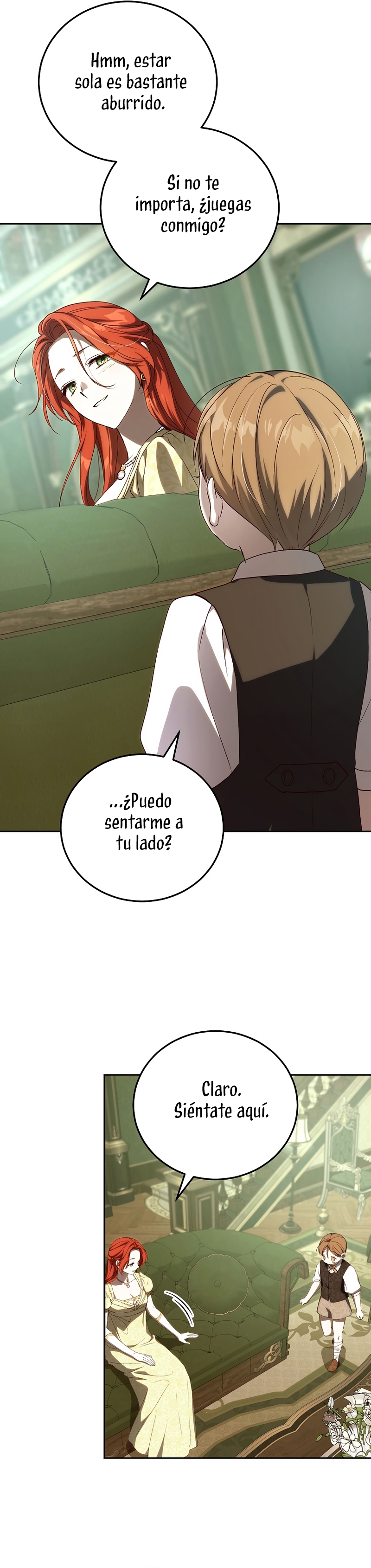 Como es algo que desconozco, ¿deberíamos separarnos, su majestad? Capítulo 48 - Página 21