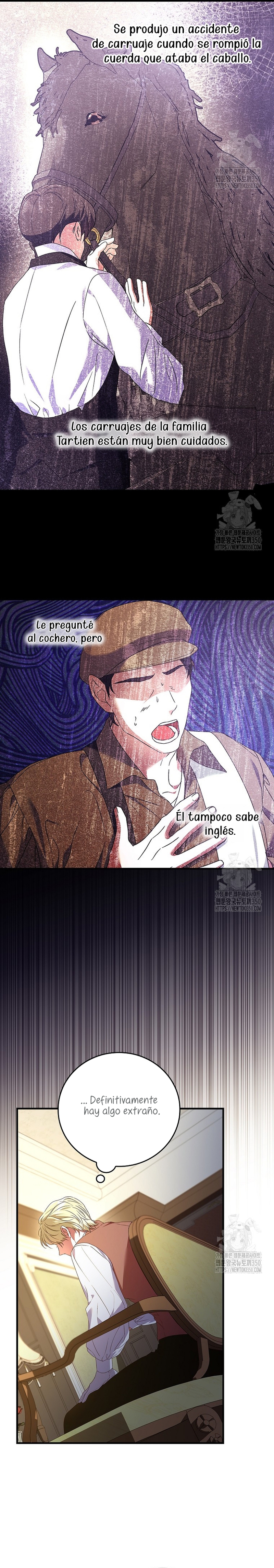 Como es algo que desconozco, ¿deberíamos separarnos, su majestad? Capítulo 9 - Página 18