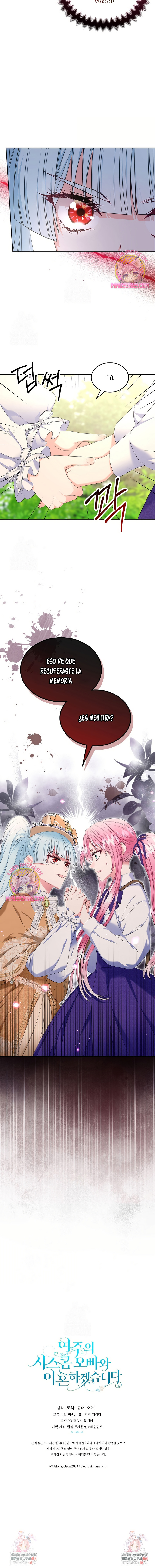 Me divorciaré del hermano Siscon de la protagonista femenina Capítulo 79 - Página 23