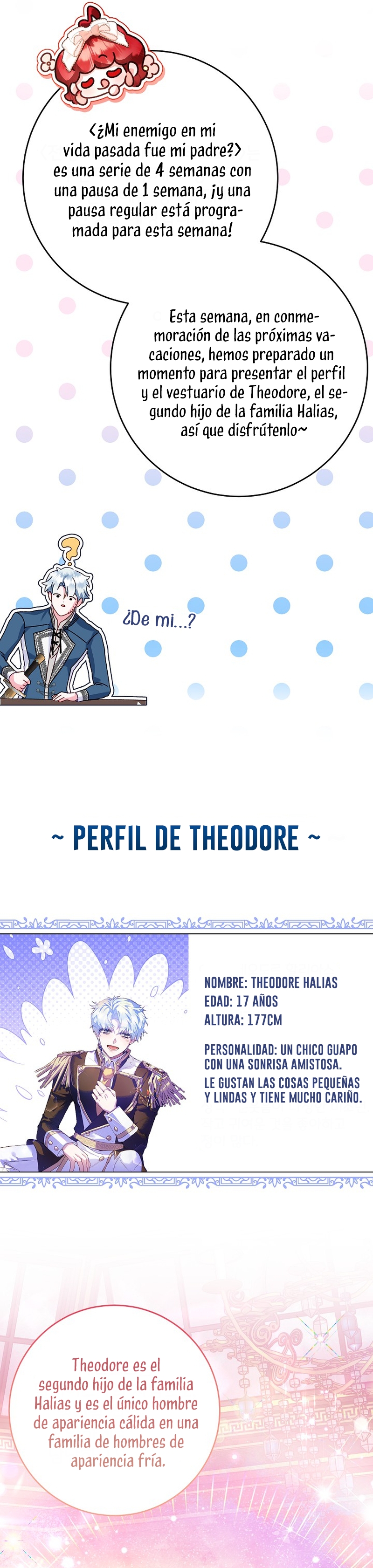¿Mi enemigo en mi vida pasada fue mi papá? Capítulo 27.5 - Página 4