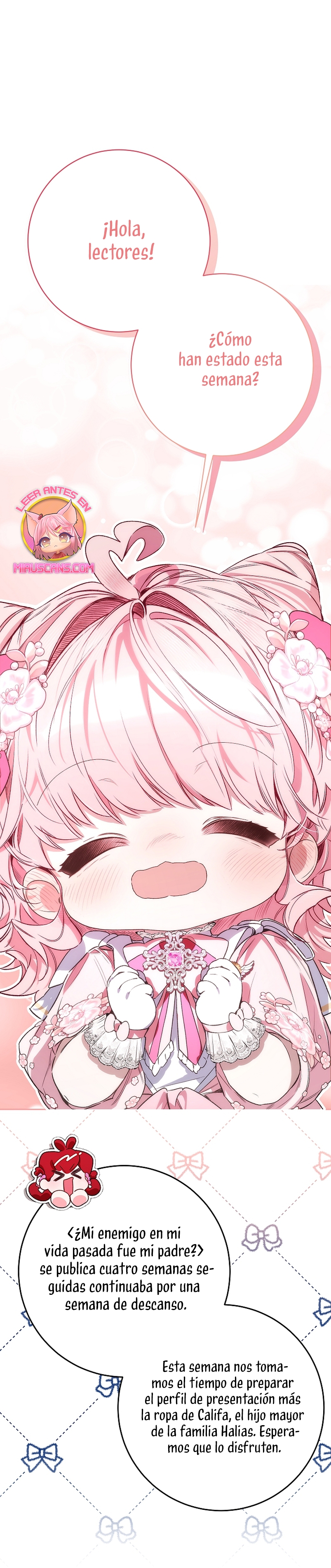 ¿Mi enemigo en mi vida pasada fue mi papá? Capítulo 35.5 - Página 3