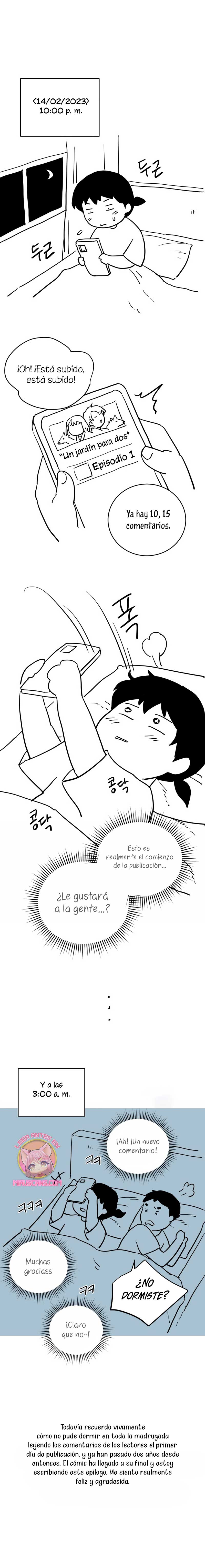 Un jardín para dos Capítulo 105.6 - Página 3
