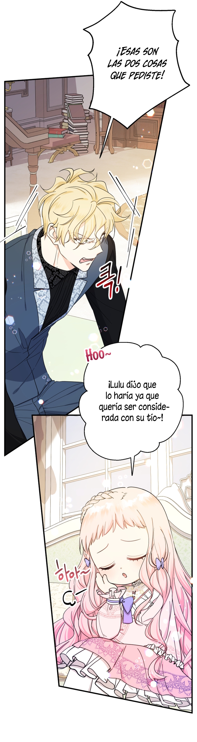 Soy una bebé con dinero en una novela de fantasía romántica Capítulo 23 - Página 23
