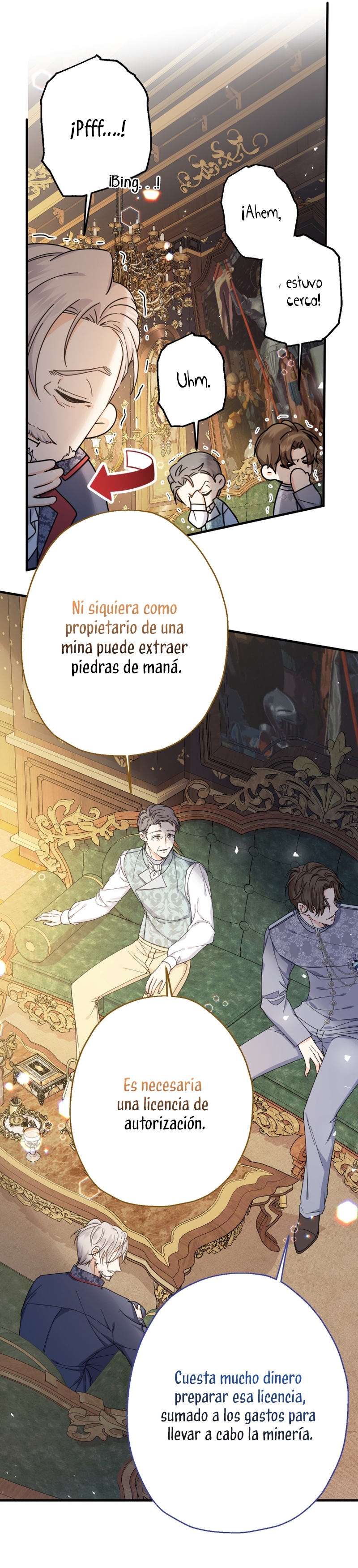 Soy una bebé con dinero en una novela de fantasía romántica Capítulo 23 - Página 4