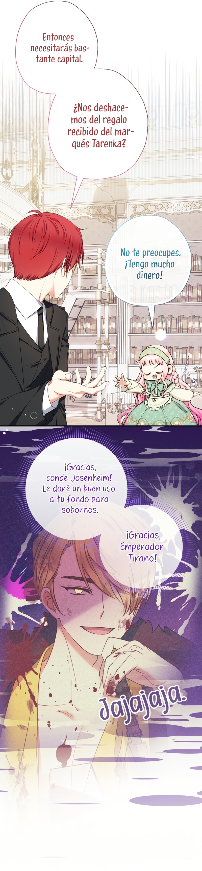 Soy una bebé con dinero en una novela de fantasía romántica Capítulo 55 - Página 33