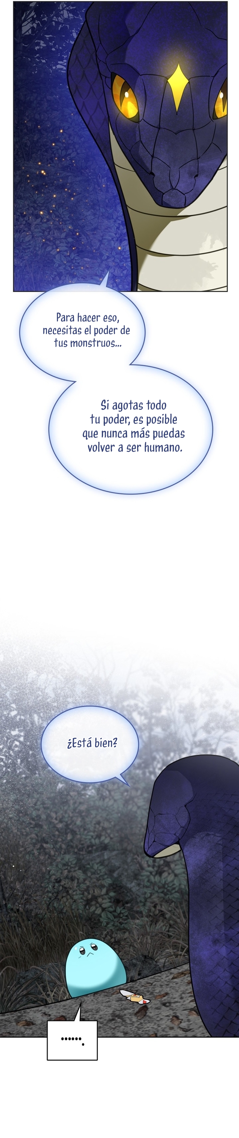 El protagonista monstruoso vive bajo mi cama Capítulo 66 - Página 9