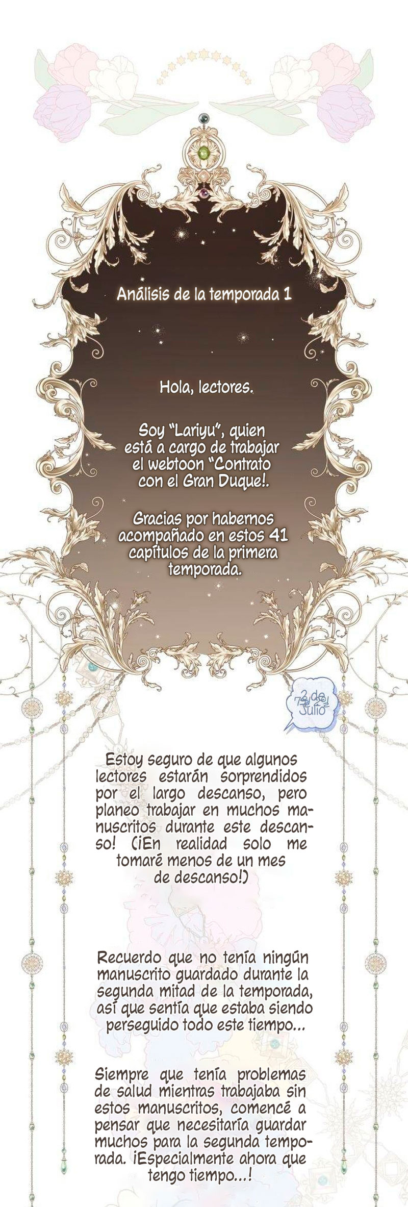 El contrato con el Gran Duque Capítulo 41.5 - Página 3