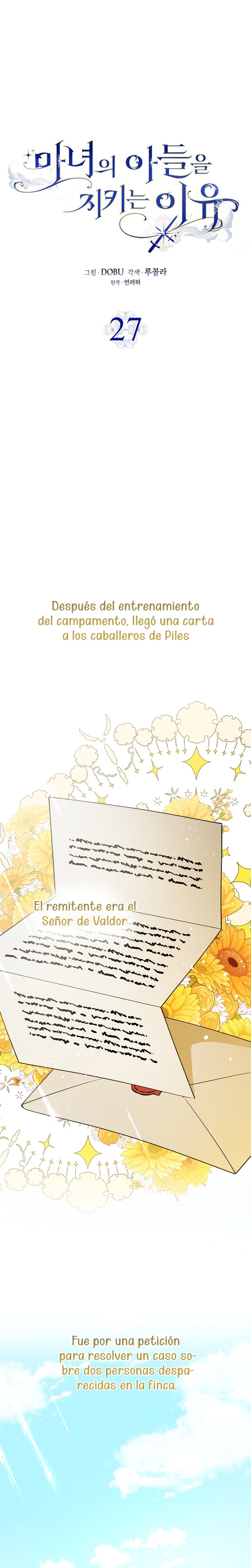 Razones para proteger al hijo de la bruja Capítulo 27 - Página 3